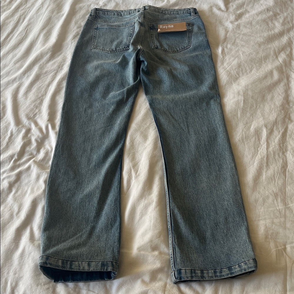 Reformation Rayna Low Rise Boot Cut Classic Women's Blue Jeans sz 29 - Picture 5 of 12